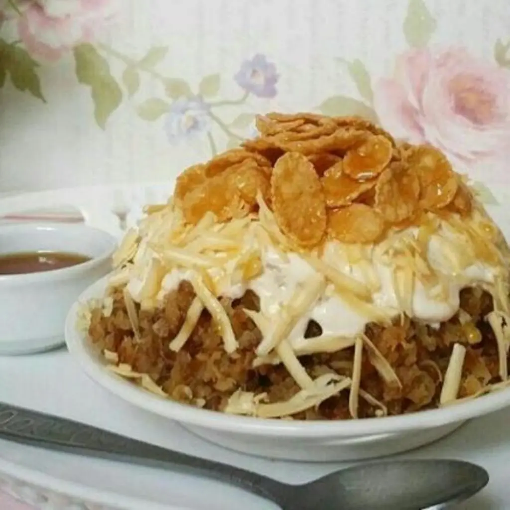 Royal Areeka with Cornflakes